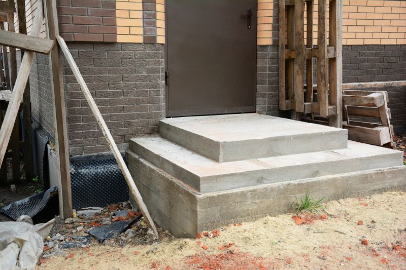 Finished Cement Steps