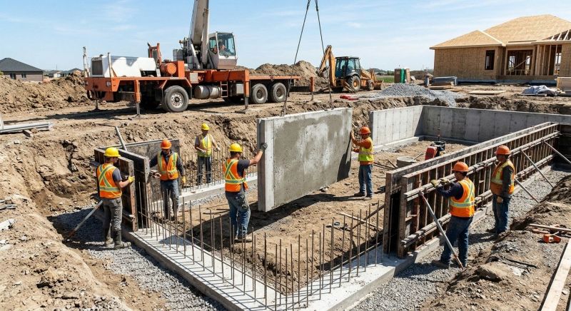 Concrete Foundation Installation in Fort Worth, TX